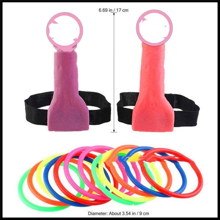 Occidental Bachelor Party Dance Dick Cast Ring Game Props