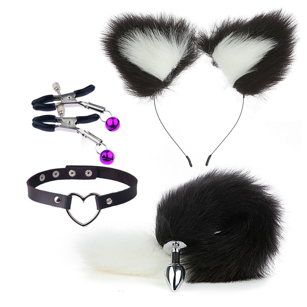 Erotic Ear Hairpin Posterior Anal Plug Set