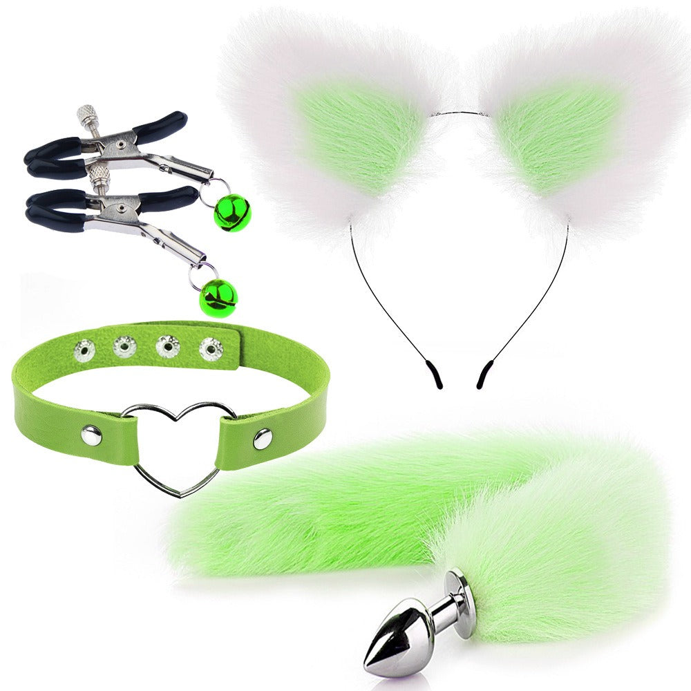 Erotic Ear Hairpin Posterior Anal Plug Set