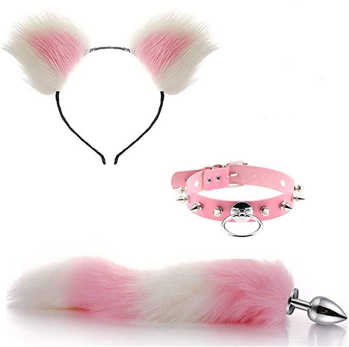 Erotic Ear Hairpin Posterior Anal Plug Set