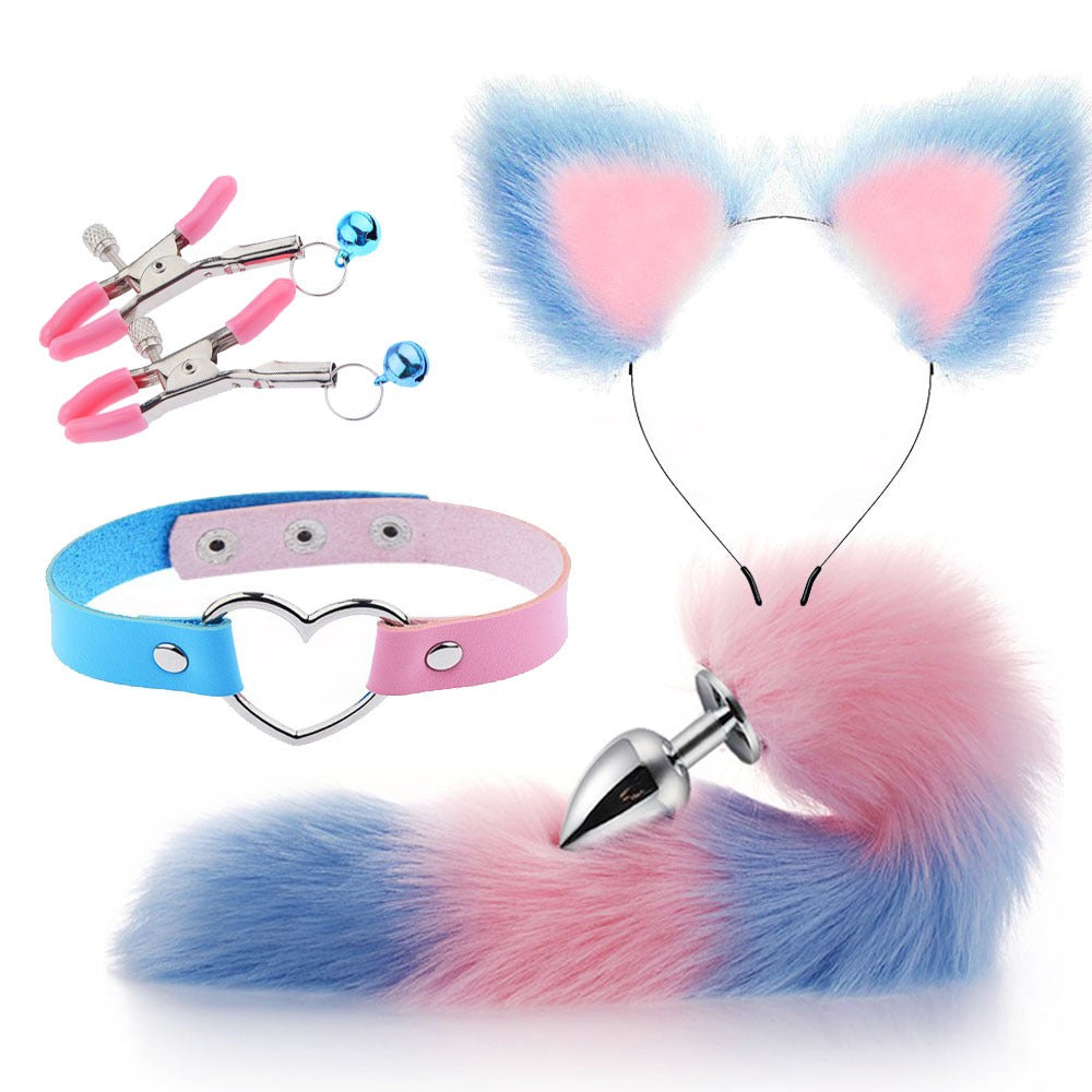 Erotic Ear Hairpin Posterior Anal Plug Set