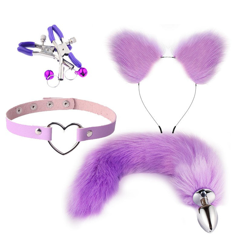 Erotic Ear Hairpin Posterior Anal Plug Set