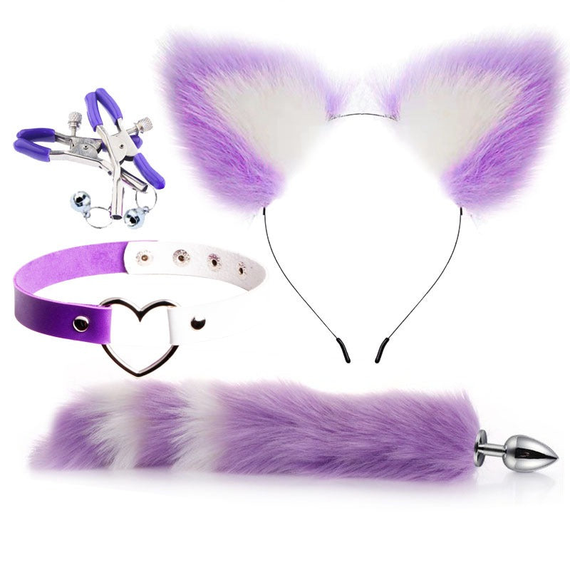 Erotic Ear Hairpin Posterior Anal Plug Set