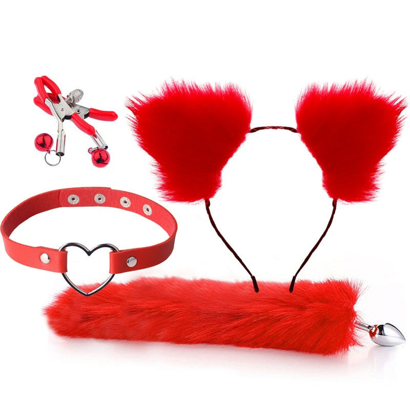 Erotic Ear Hairpin Posterior Anal Plug Set