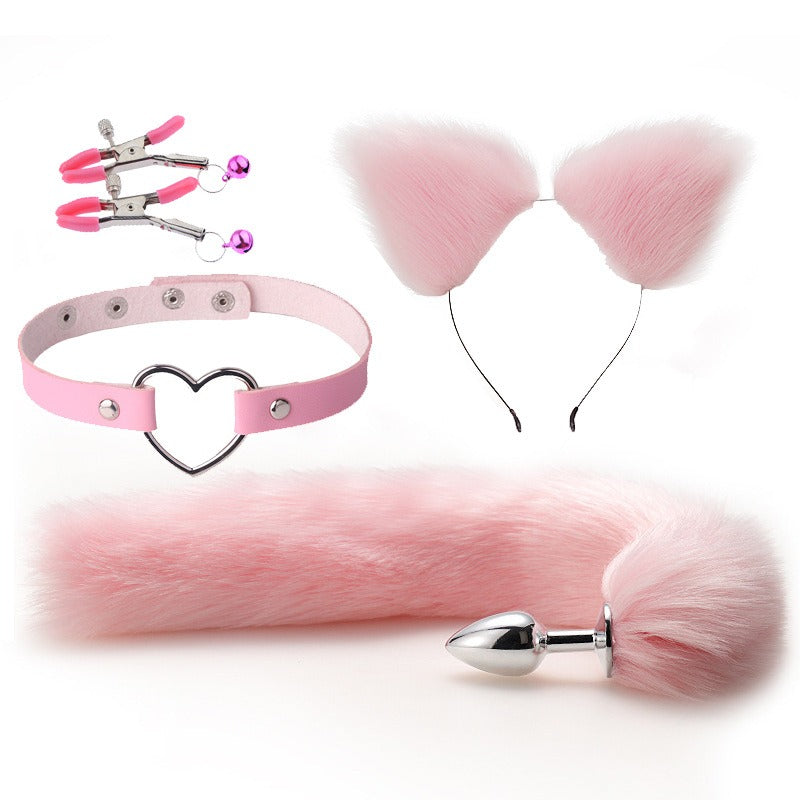 Erotic Ear Hairpin Posterior Anal Plug Set