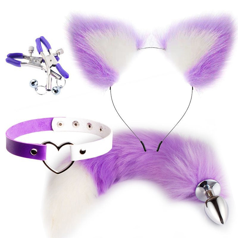 Erotic Ear Hairpin Posterior Anal Plug Set