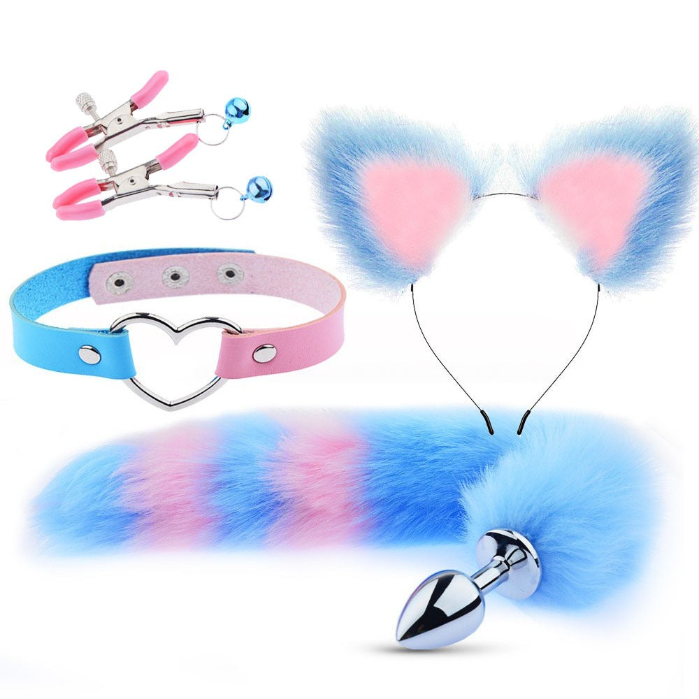 Erotic Ear Hairpin Posterior Anal Plug Set