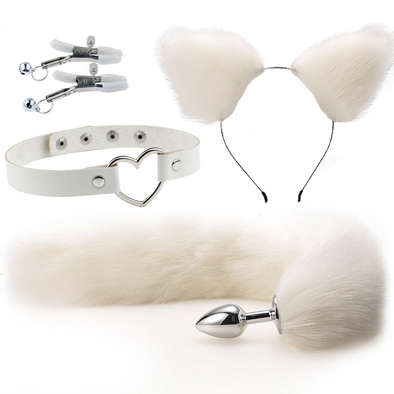 Erotic Ear Hairpin Posterior Anal Plug Set