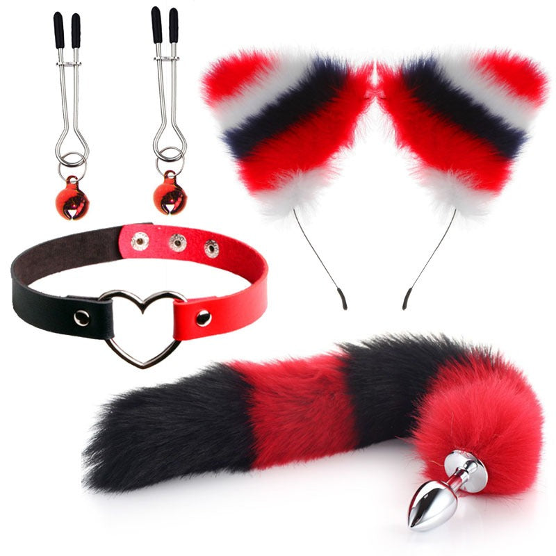 Erotic Ear Hairpin Posterior Anal Plug Set