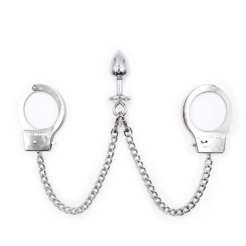 New Metal Bondage Sex Handcuffs