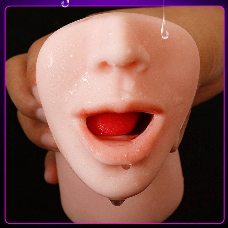 Adult Products Artificial Real Feeling 3D Deep Throat