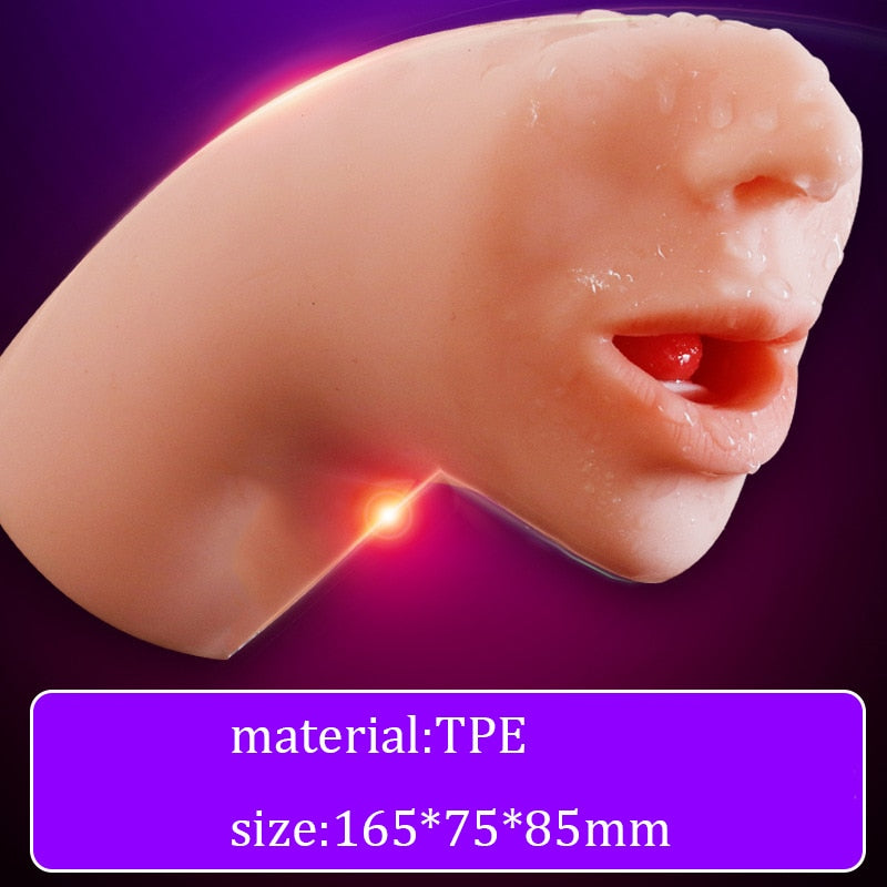 Adult Products Artificial Real Feeling 3D Deep Throat