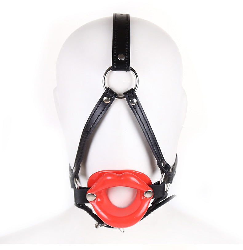 Bondage Mouth Opener Leather Toy