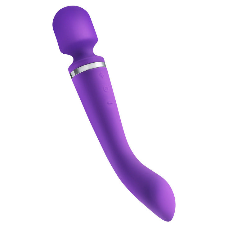 Double Head Vibrator Female Charging Silicone