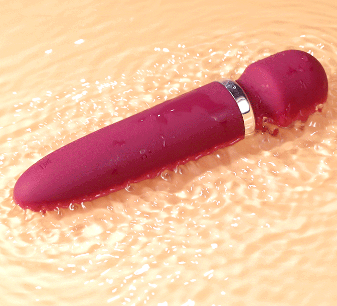 Female Clitoral Stimulator  8 Speed Silicone Red