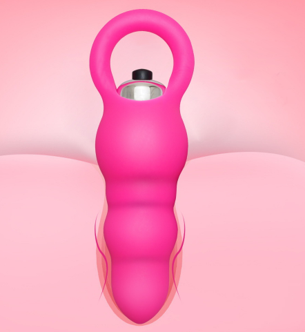 Sex Anal Bead Plug Vibrator Silicone